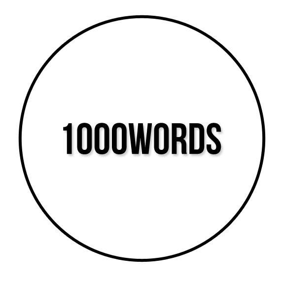 1000words Logo Redesign