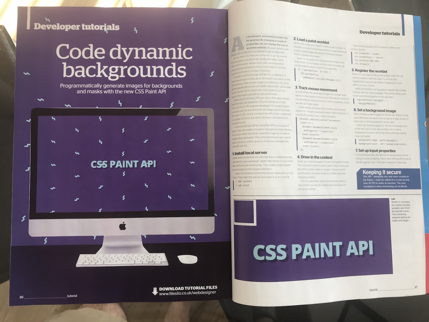 CSS Paint API